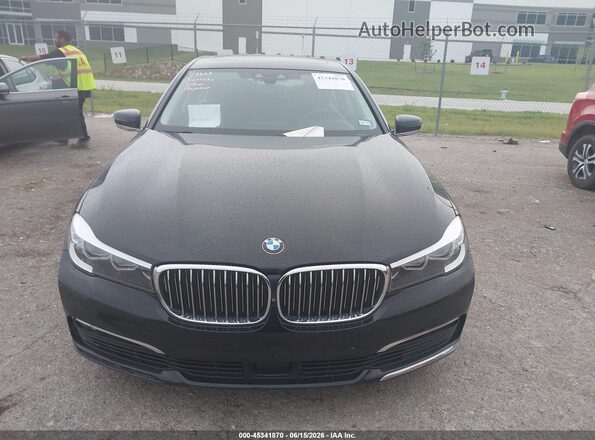 WBA7E4C51JGV23998 2018 BMW 7 SERIES Черный Вид панели приборов