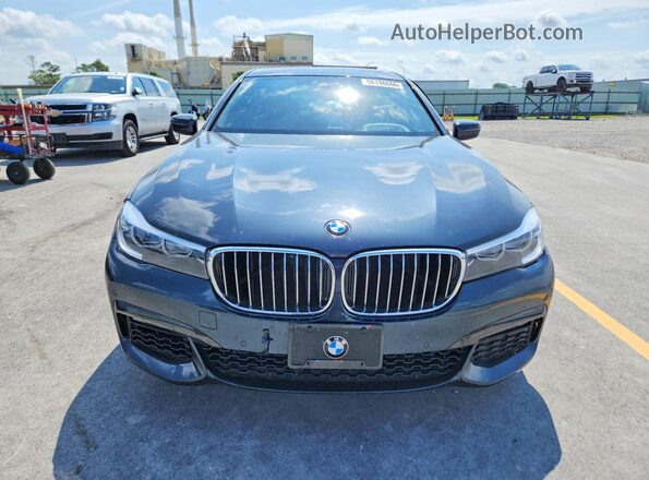 WBA7E4C59KGV28271 2019 BMW 7 SERIES Black Widok z przodu