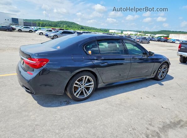 WBA7E4C59KGV28271 2019 BMW 7 SERIES Black Tył prawy
