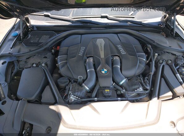 WBA7F0C31HGM21535 2017 BMW 7 SERIES Black Vista trasera