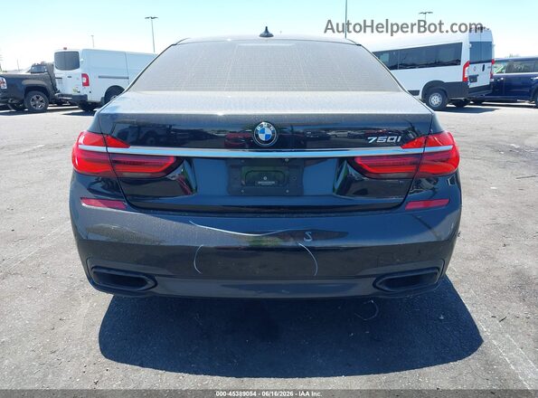WBA7F0C31HGM21535 2017 BMW 7 SERIES Black 