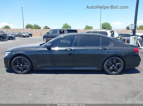 WBA7F0C31HGM21535 2017 BMW 7 SERIES Black Vista interior de 360 grados