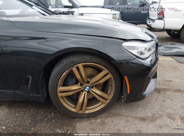 WBA7F0C32HGM21544 2017 BMW 7 SERIES Black Widok z przodu