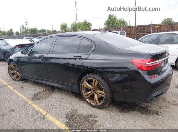 WBA7F0C32HGM21544 2017 BMW 7 SERIES Black Widok wnętrza 360 stopni