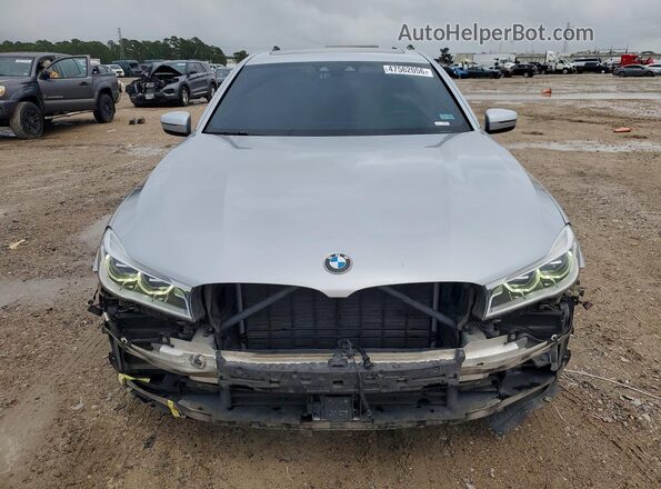WBA7F0C33HGM21603 2017 BMW 7 SERIES Серебряный Вид спереди