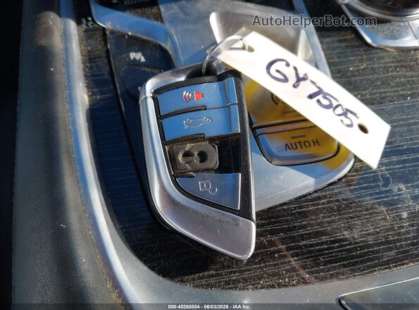 WBA7F0C37HGM22110 2017 BMW 7 SERIES Black Dashboard view
