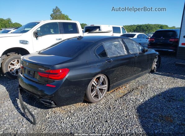 WBA7F0C37HGM22110 2017 BMW 7 SERIES Black Rear right