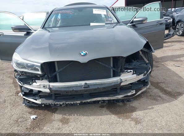 WBA7F0C53GGL99716 2016 BMW 7 SERIES Gray Vista frontal