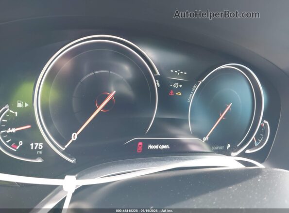 WBA7F0C53GGL99716 2016 BMW 7 SERIES Gray Vista de los asientos traseros