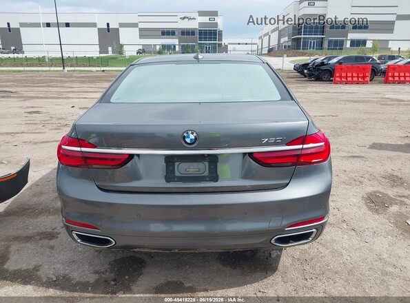 WBA7F0C53GGL99716 2016 BMW 7 SERIES Gray 