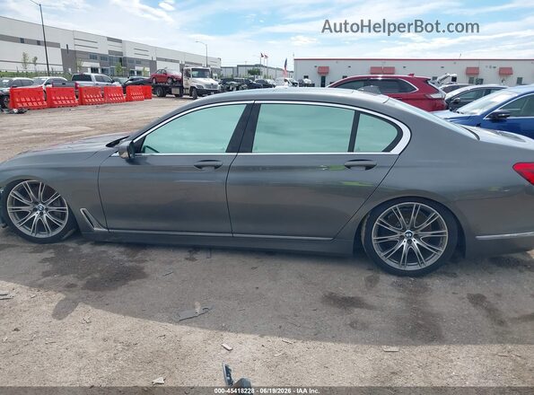WBA7F0C53GGL99716 2016 BMW 7 SERIES Gray 