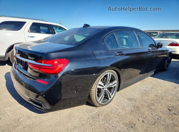 WBA7F0C54JGM22962 2018 BMW 7 SERIES Black Հետևի աջ