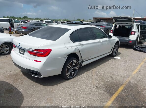 WBA7F0C55HGM21393 2017 BMW 7 SERIES White Trasero derecho