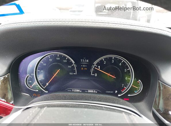 WBA7F0C55HGM21393 2017 BMW 7 SERIES White Vista de los asientos traseros