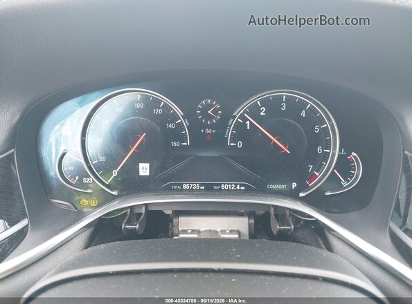 WBA7F0C56KGM24861 2019 BMW 7 SERIES Black Widok tylnych siedzeń