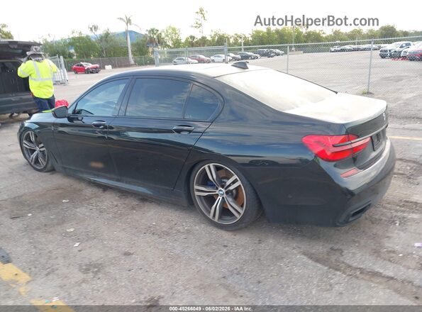 WBA7F0C5XKGM24653 2019 BMW 7 SERIES Black Trasero izquierdo