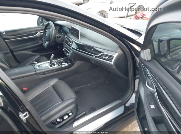 WBA7F0C5XKGM24653 2019 BMW 7 SERIES Black Vista interior delantera