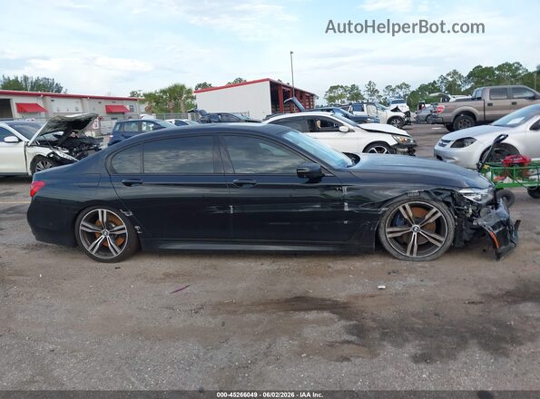 WBA7F0C5XKGM24653 2019 BMW 7 SERIES Black Vista interior trasera