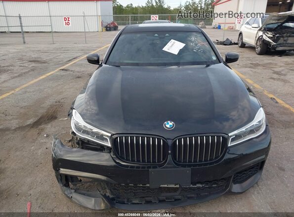 WBA7F0C5XKGM24653 2019 BMW 7 SERIES Black Vista del cuadro de instrumentos