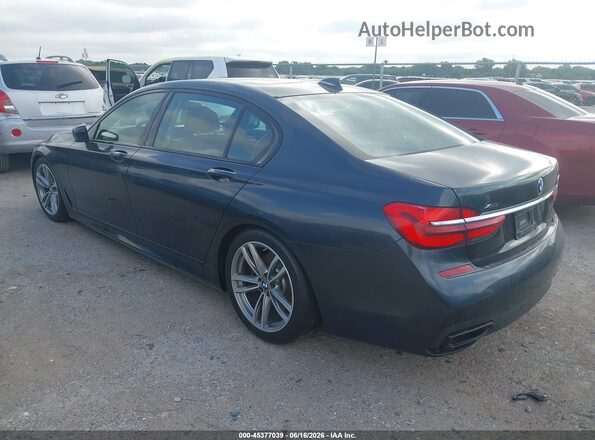 WBA7F2C32HG422771 2017 BMW ALPINA Gray Trasero izquierdo