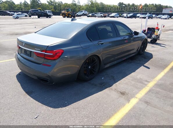 WBA7F2C33HG422777 2017 BMW ALPINA Gray უკანა მარჯვენა