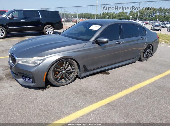 WBA7F2C33HG422777 2017 BMW ALPINA Gray წინა მარცხენა ხედი სამი მეოთხედიდან