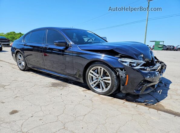 WBA7F2C50HG422379 2017 BMW 7 SERIES Black წინა მარჯვენა