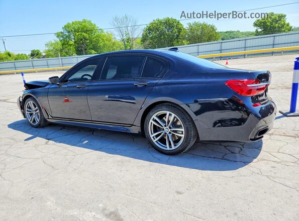 WBA7F2C50HG422379 2017 BMW 7 SERIES Black უკანა მარცხენა
