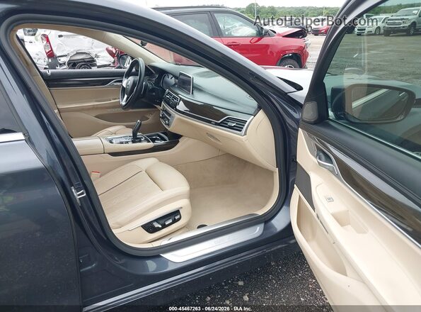 WBA7F2C51GG420008 2016 BMW 7 SERIES Gray Սալոնի դիմացի տեսք