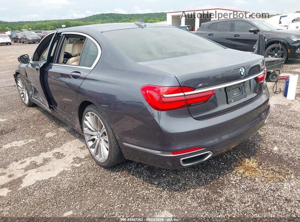 WBA7F2C51GG420008 2016 BMW 7 SERIES Gray Հետևի ձախ