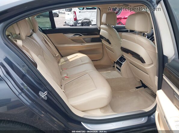 WBA7F2C51GG420008 2016 BMW 7 SERIES Gray VIN կոդի պիտակի տեսք