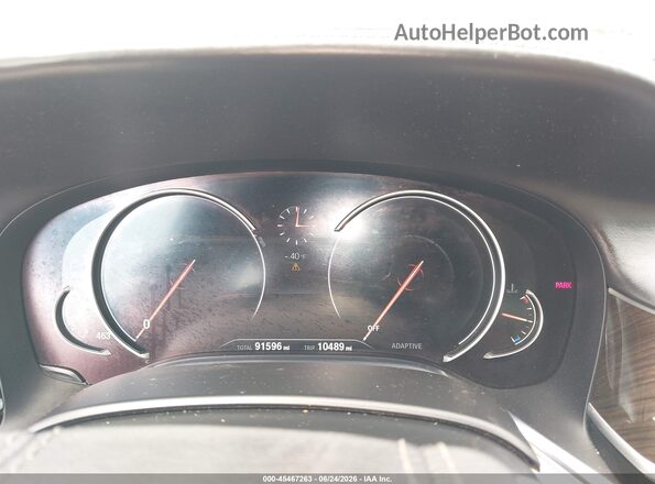 WBA7F2C51GG420008 2016 BMW 7 SERIES Gray Հետևի նստատեղերի տեսք