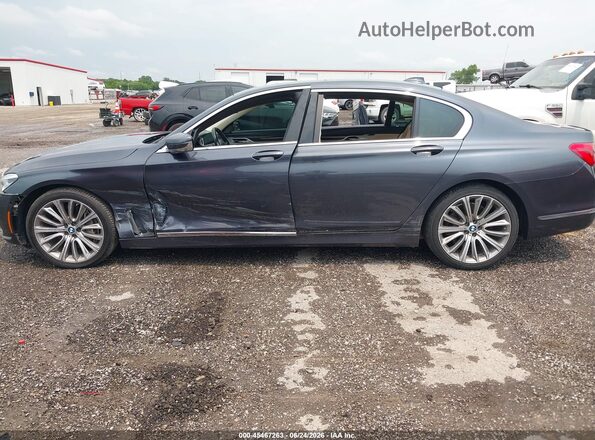 WBA7F2C51GG420008 2016 BMW 7 SERIES Gray Սալոնի 360 աստիճան տեսք
