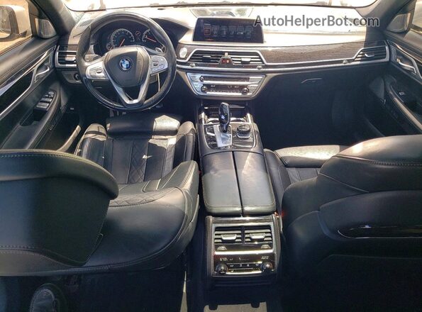 WBA7F2C53HG421761 2017 BMW 7 SERIES White Vista del salpicadero