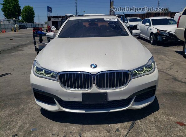WBA7F2C53HG421761 2017 BMW 7 SERIES White Vista frontal