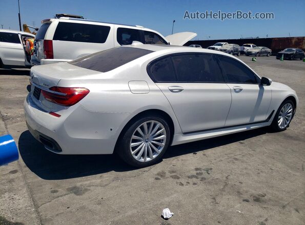WBA7F2C53HG421761 2017 BMW 7 SERIES White Trasero derecho