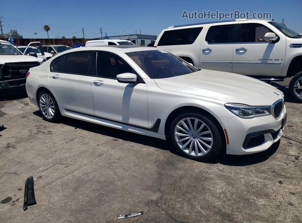 WBA7F2C53HG421761 2017 BMW 7 SERIES White Delantero derecho