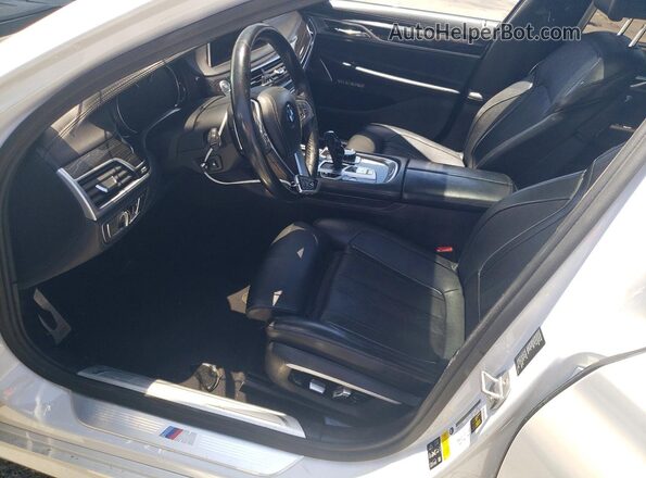 WBA7F2C53HG421761 2017 BMW 7 SERIES White Vista interior delantera