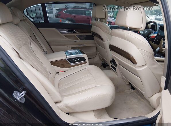 WBA7F2C54GG417989 2016 BMW 7 SERIES Gray Vista de la etiqueta del VIN