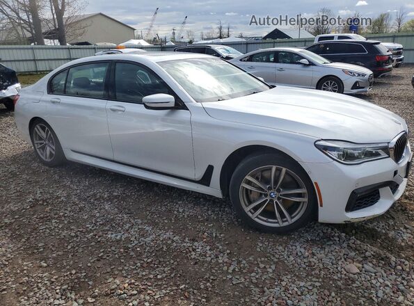 WBA7F2C56GG415516 2016 BMW 7 SERIES Белый Передняя правая четверть