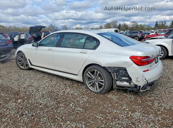 WBA7F2C56GG415516 2016 BMW 7 SERIES Белый Задняя левая четверть