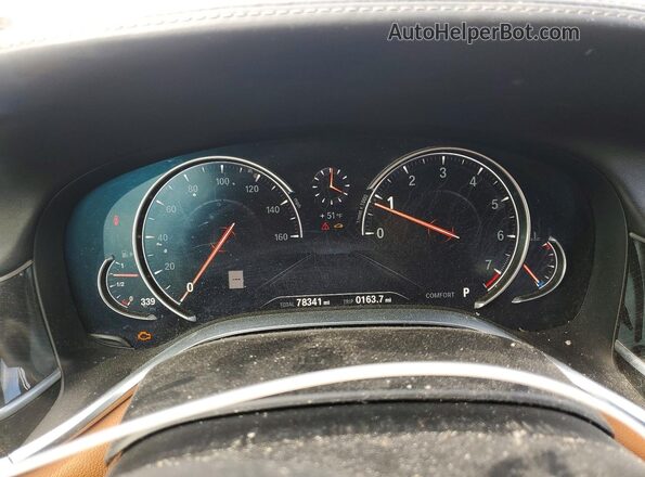 WBA7F2C56GG415516 2016 BMW 7 SERIES Белый Вид щитка приборов