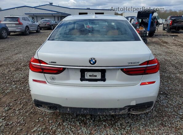 WBA7F2C56GG415516 2016 BMW 7 SERIES Белый Вид сзади