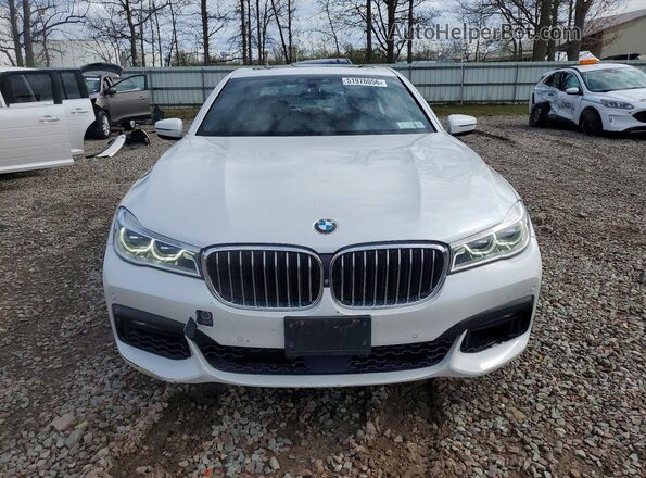 WBA7F2C56GG415516 2016 BMW 7 SERIES Белый Вид спереди