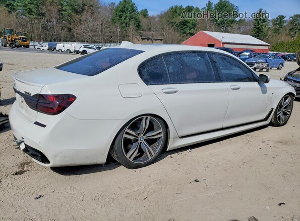 WBA7F2C56GG419971 2016 BMW 7 SERIES White Задня права чверть