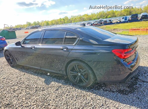 WBA7F2C58GG415971 2016 BMW 7 SERIES Black Trasero izquierdo