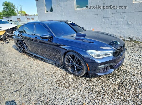 WBA7F2C58GG415971 2016 BMW 7 SERIES Black Delantero derecho