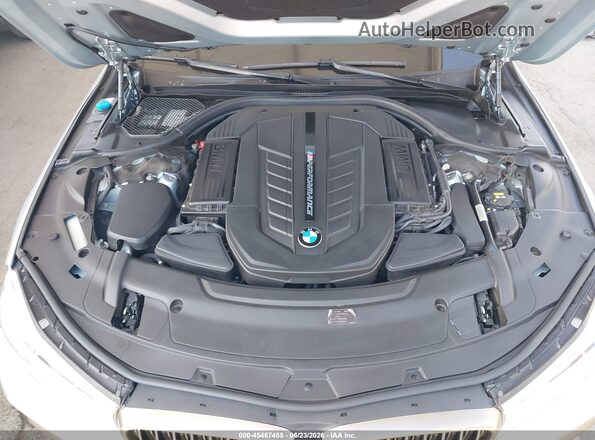 WBA7H6C52JG614930 2018 BMW M760I Серебряный Вид сзади
