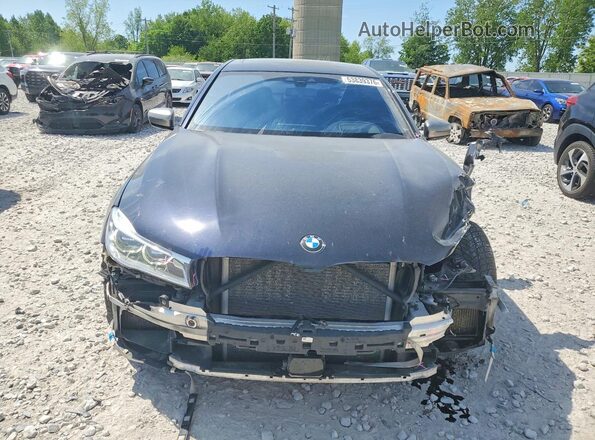WBA7H6C55JG614713 2018 BMW M6 Black Вид спереду