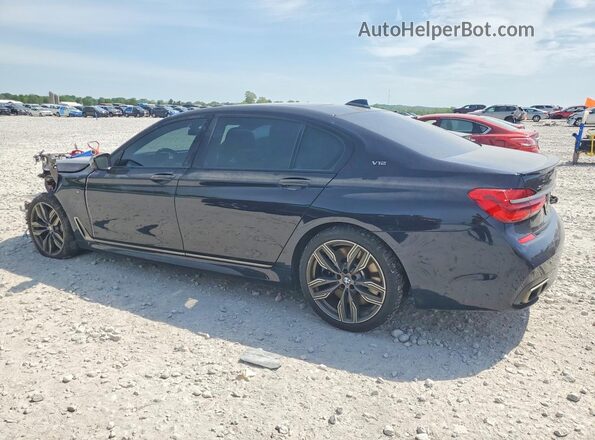 WBA7H6C55JG614713 2018 BMW M6 Black Задня ліва чверть